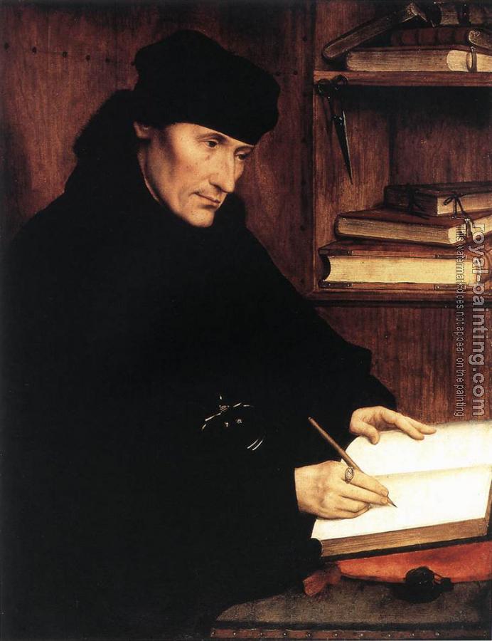 Quentin Massys : Portrait of Erasmus of Rotterdam